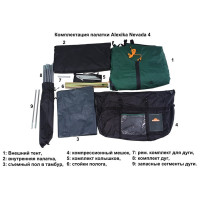 Палатка Alexika Nevada 4