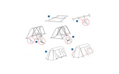 Палатка Alexika Victoria 5 Luxe