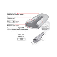 Спальный мешок Alexika Mountain Scout