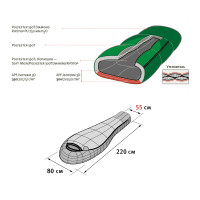 Спальный мешок Alexika Mountain