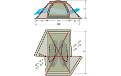 Палатка Alexika Maverick 2 Plus Fib
