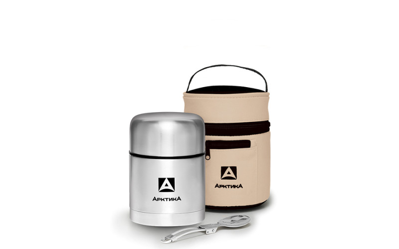 Термос для еды Арктика 0,5 л с чехлом