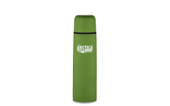 Термос для напитков Арктика (покрытие с эффектом шелка) 1 литр