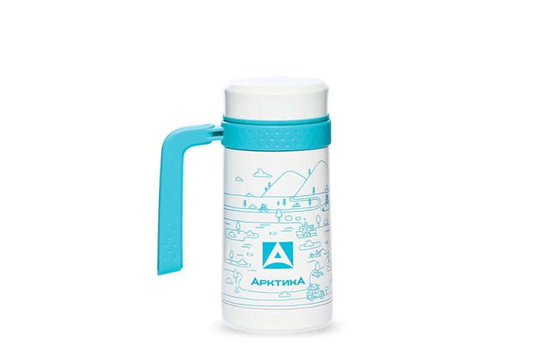 Термокружка Арктика (покрытие эмаль) 0,5 литра