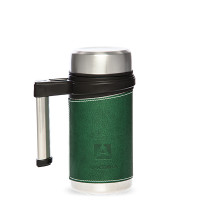 Термокружка Арктика (кожаное покрытие) 0,5 литра