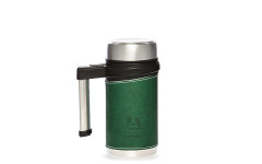 Термокружка Арктика (кожаное покрытие) 0,5 литра