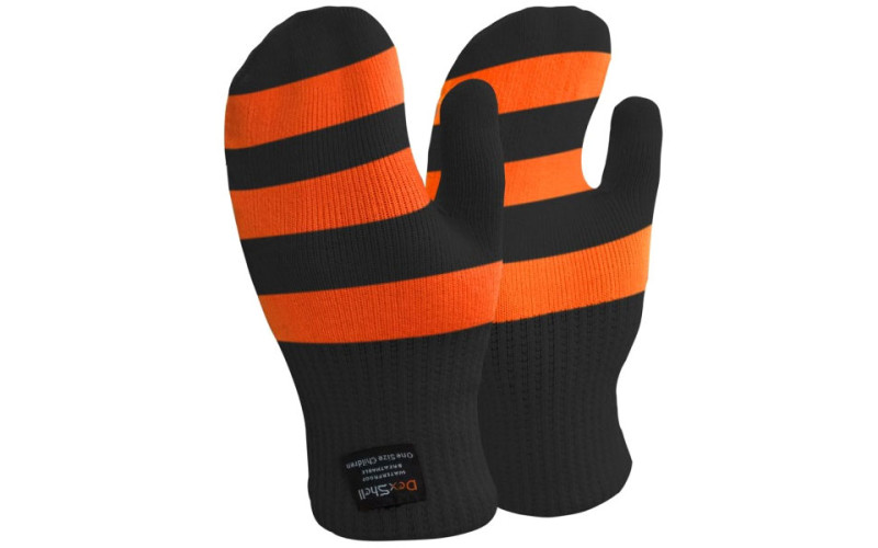 Водонепроницаемые детские варежки Dexshell Children Mittens, оранжевые