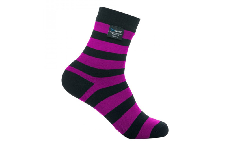 Водонепроницаемые носки DexShell Ultralite Bamboo Socks Black-Pink