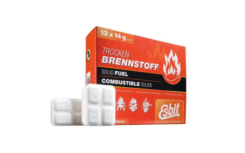 Сухое горючее Esbit таблетированное 12x14 г