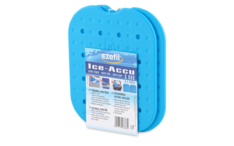 Аккумулятор холода, хладагент Ezetil Ice Accu G 800 (2x770) в жестком корпусе