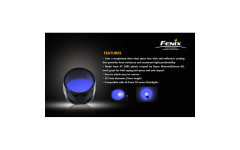 Синий фильтр для фонарей Fenix ТК-серии.