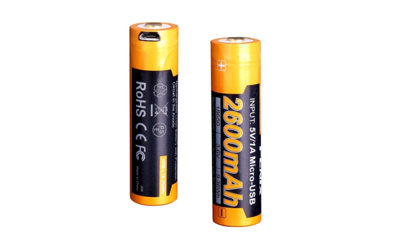 Аккумулятор Fenix ARB-L18-2600U 18650 Li-ion (2600 mAh, защищенный)