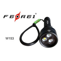 Фонарь для дайвинга Ferei W153 1хCREE XM-L (Cool White) 2xCREE XP-E (Red)
