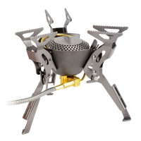 Титановая газовая горелка со шлангом Fire-Maple KING KONG FMS-100T