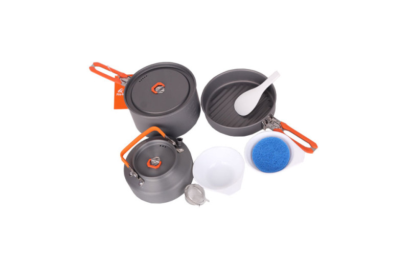 Туристический набор посуды на 2-3 персоны Fire-Maple Feast 2
