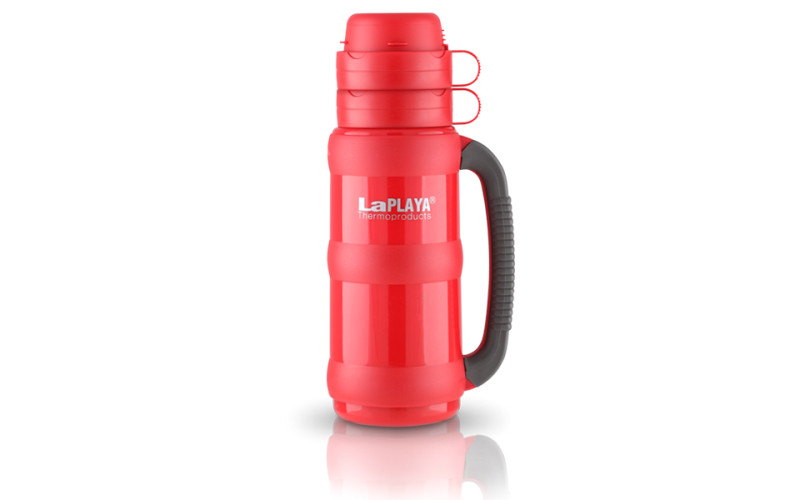 Термос LaPLAYA Traditional Glass 1.8 литра красный