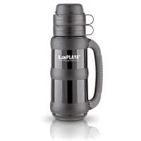 Термос LaPLAYA Traditional Glass 1.8 литра черный