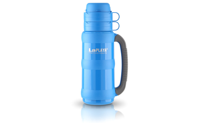 Термос LaPLAYA Traditional Glass 0.5 литра синий