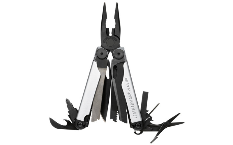 Мультитул Leatherman Wave Stainless Steel & Black Oxide Limited
