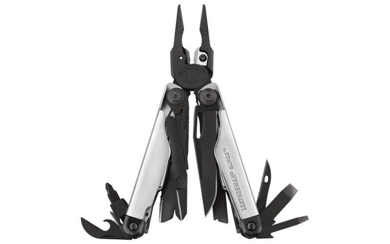 Мультитул Leatherman Surge Stainless Steel & Black Oxide Limited