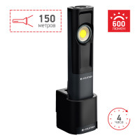 Фонарь светодиодный Led Lenser IW7R, черный