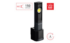 Фонарь светодиодный Led Lenser IW7R, черный