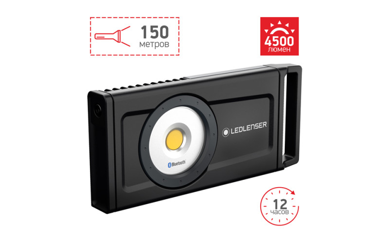 Фонарь светодиодный Led Lenser IF8R, черный