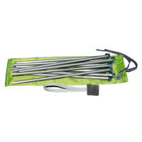 Колышки для палатки штормовые (алюминиевый сплав, 9х300 мм, 10 шт)