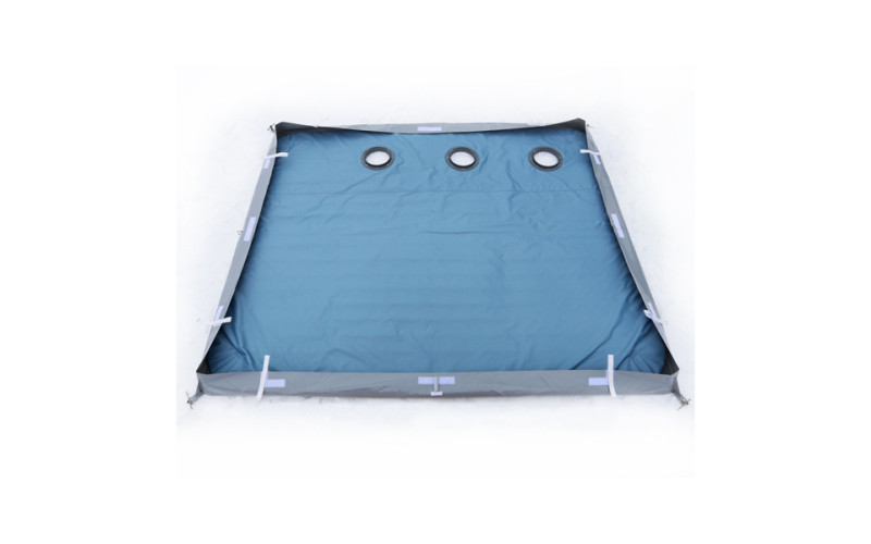 Дно гидро-термоизоляционное с отверстиями под лунки ЛОТОС Куб 4 (260х210)