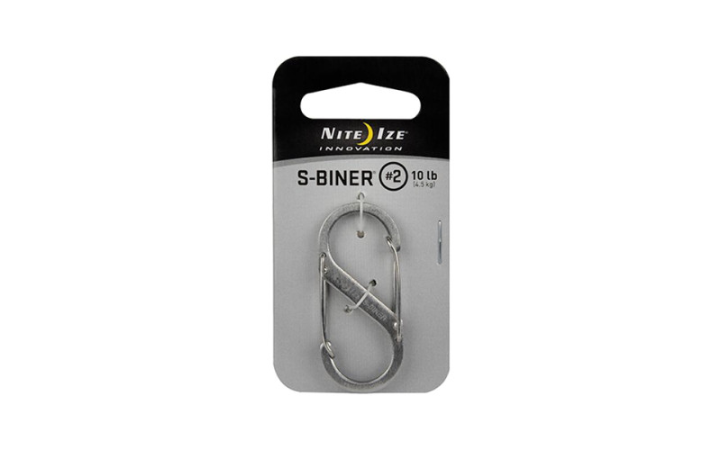 Карабин Nite Ize S-Biner #2 Stainless