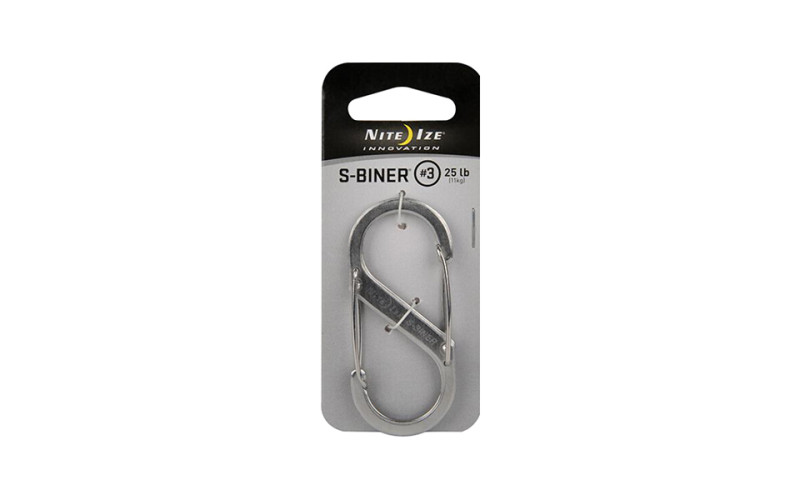 Карабин Nite Ize S-Biner #3 Stainless