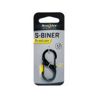 Карабин Nite Ize S-Biner SlideLock #2 Black