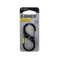 Карабин Nite Ize S-Biner SlideLock #3 Black