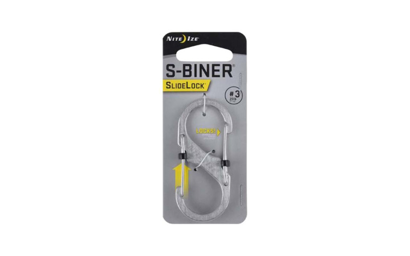 Карабин Nite Ize S-Biner SlideLock #3 Stainless