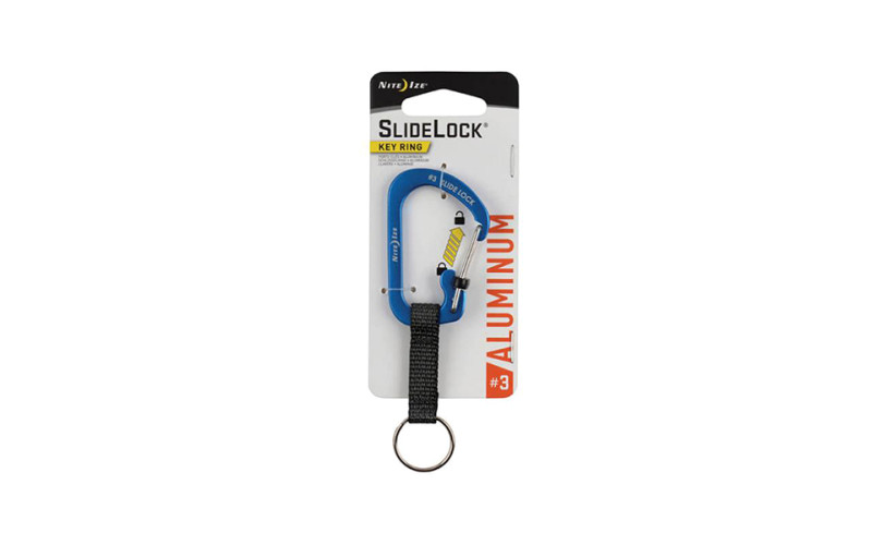 Карабин Nite Ize SlideLock Key Ring #3 Aluminum