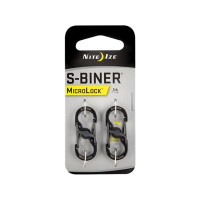 Набор карабинов Nite Ize S-Biner Microlock Black