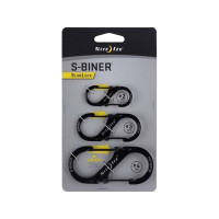 Набор карабинов Nite Ize S-Biner Slidelock 3Pack Black