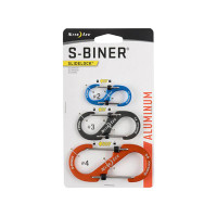 Набор карабинов Nite Ize S-Biner Slidelock Pack #2,3,4