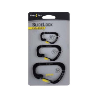 Набор карабинов Nite Ize SlideLock Carabiner 3Pack Black