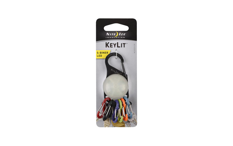 Набор карабинов Nite Ize S-Biner KeyLit White