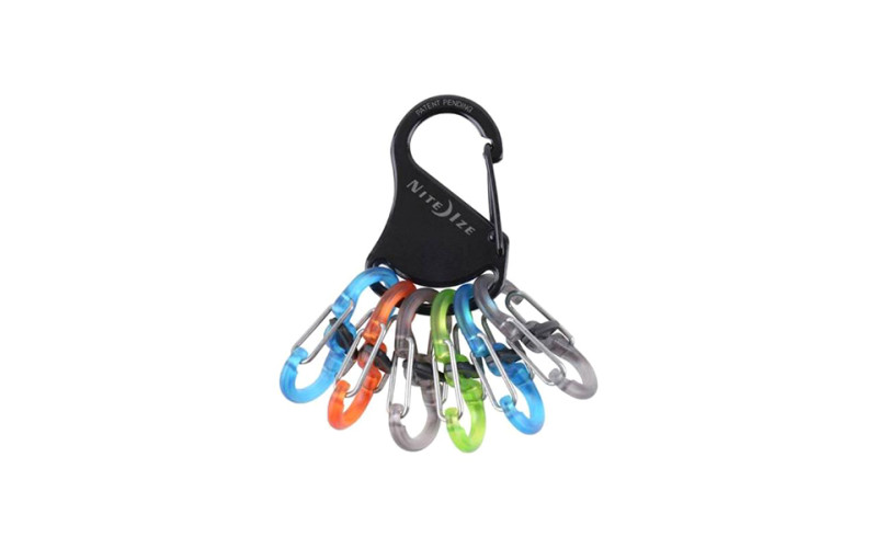 Набор карабинов Nite Ize S-Biner KeyRack Locker Plastic