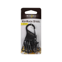 Набор карабинов Nite Ize S-Biner KeyRack Steel Black