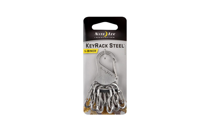 Набор карабинов Nite Ize S-Biner KeyRack Steel Stainless