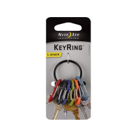 Набор карабинов Nite Ize S-Biner KeyRing Black