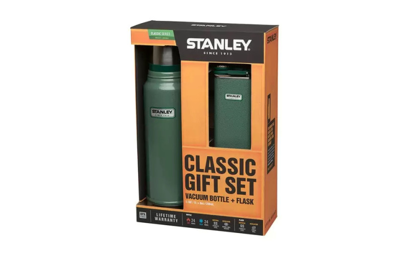 Подарочный набор Stanley Legendary Classic 1 L + Classic Pocket Flask 0.23L