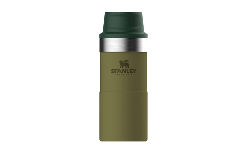 Термокружка Stanley Classic One Hand 2.0 (0,35 литра), оливковая