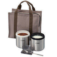 Контейнеры для еды в изотермической сумке Tiger LWY-W046 Brown