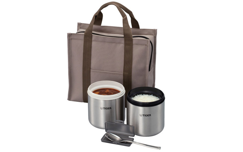 Контейнеры для еды в изотермической сумке Tiger LWY-W046 Brown