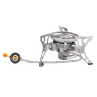 Горелка туристическая складная со шлангом и пьезоподжигом Tramp TRG-012