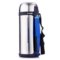 Термос универсальный (для еды и напитков) Zojirushi (2 литра), стальной